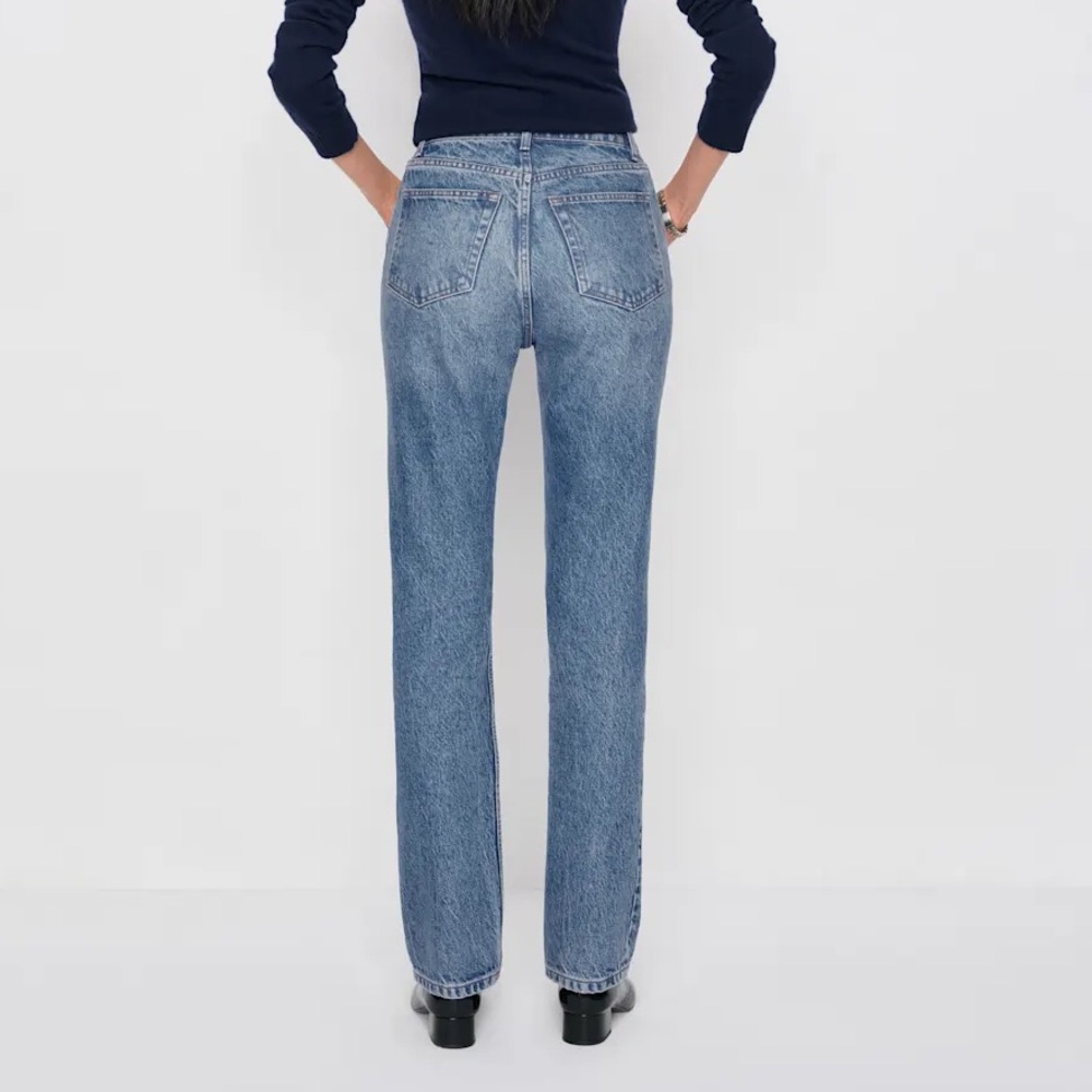 REFORMATION // Cynthia High Rise Straight Jeans size 29 short - Colorado wash - Picture 5 of 16